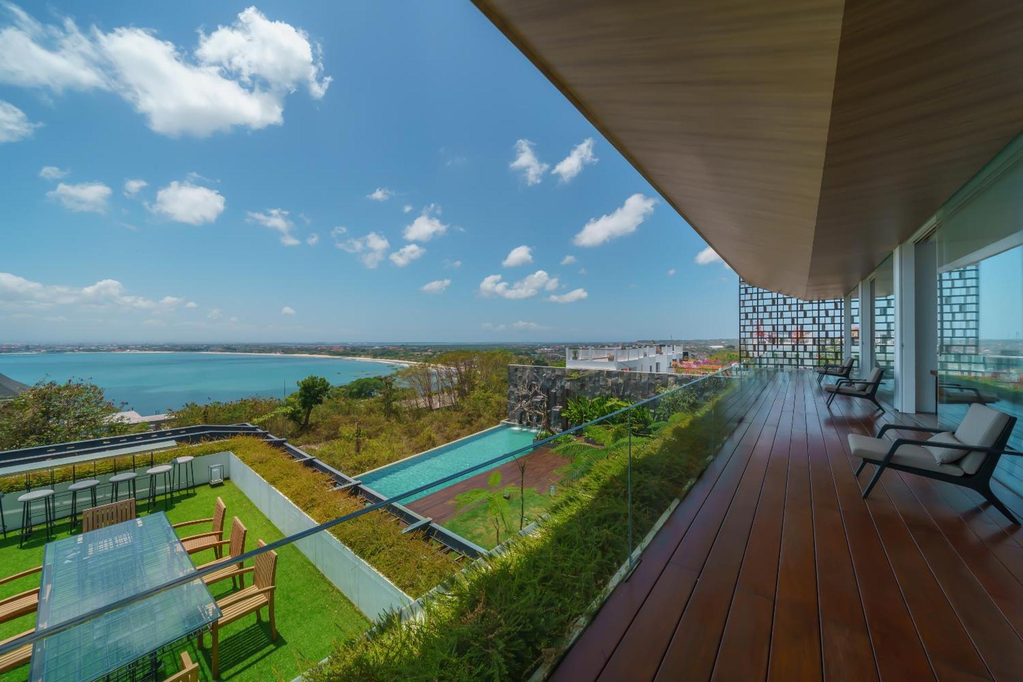 Beyond The Sea - Luxe Sea View Villa In Jimbaran المظهر الخارجي الصورة